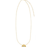 Goldhive-Radiant Evil Eye Necklace-Blue Ruby Jewellery-Vancouver Canada