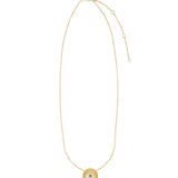 Goldhive-Radiant Evil Eye Necklace-Blue Ruby Jewellery-Vancouver Canada