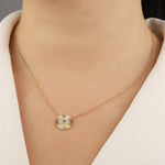 Goldhive-Radiant Evil Eye Necklace-Blue Ruby Jewellery-Vancouver Canada