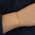 Goldhive-Star of David Diamond Bracelet-Bracelets-Blue Ruby Jewellery-Vancouver Canada