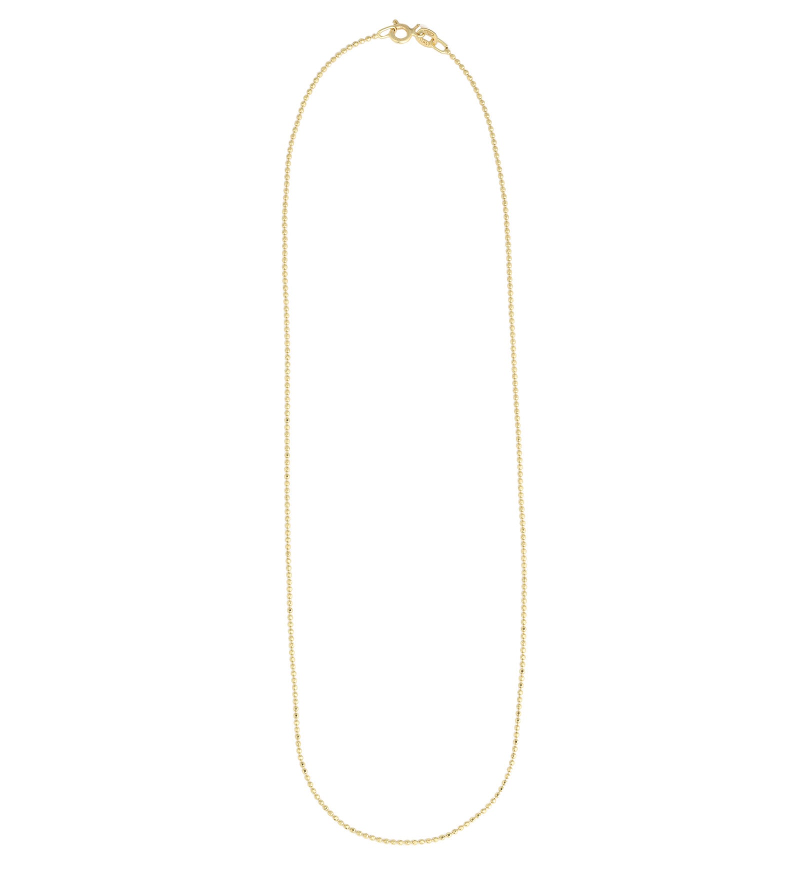 Goldhive-Diamond Cut Ball Chain Necklace-Necklaces-Blue Ruby Jewellery-Vancouver Canada