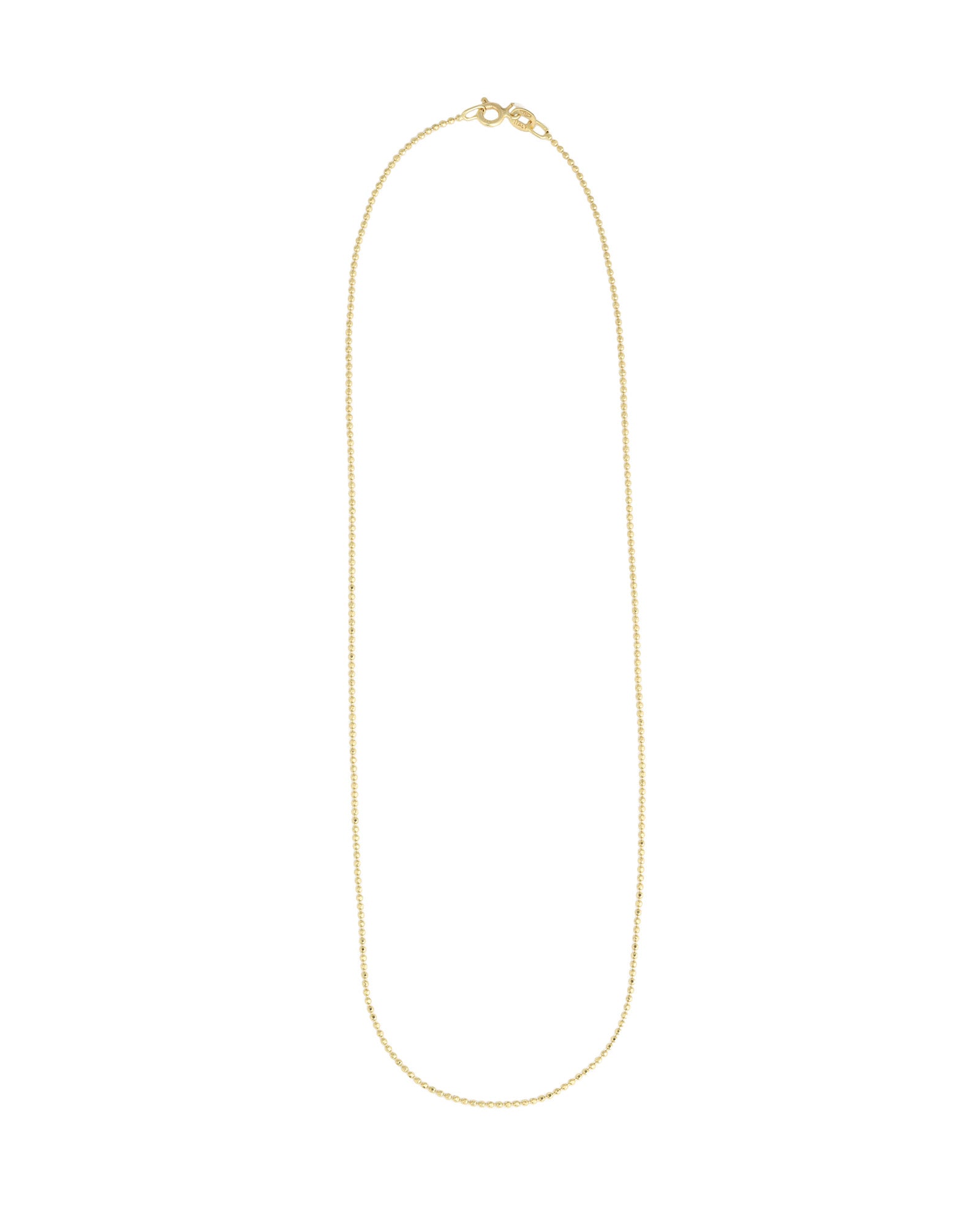 Goldhive-Diamond Cut Ball Chain Necklace-Necklaces-Blue Ruby Jewellery-Vancouver Canada