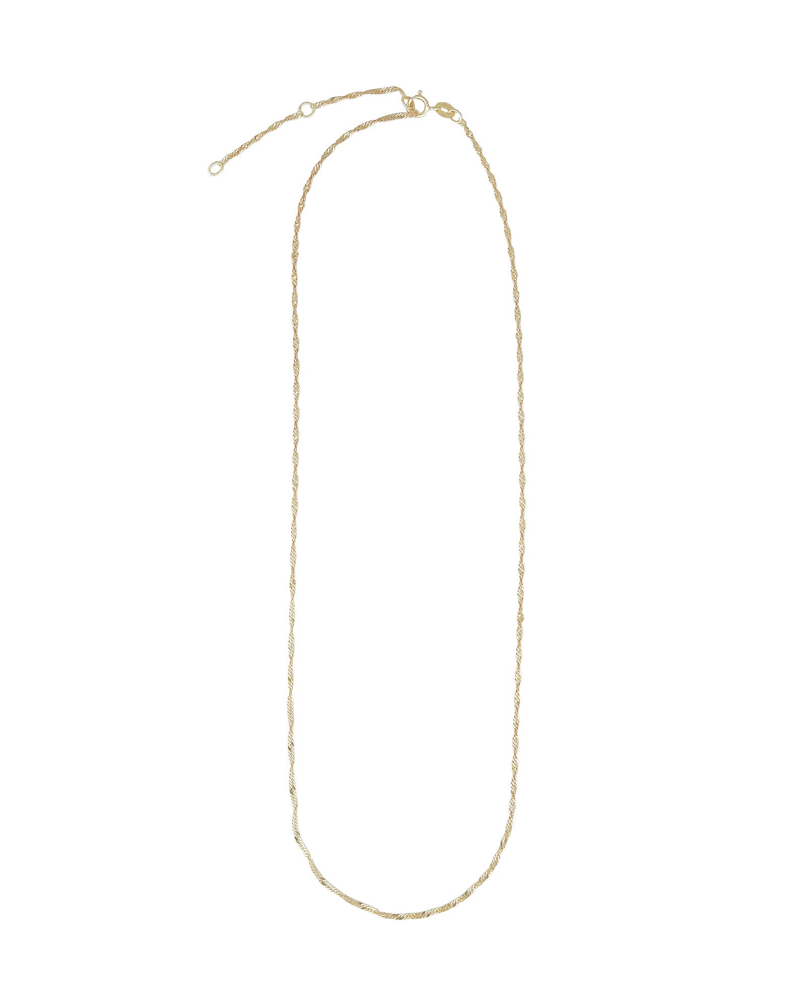 Goldhive-Singapore Chain Necklace-Necklaces-Blue Ruby Jewellery-Vancouver Canada