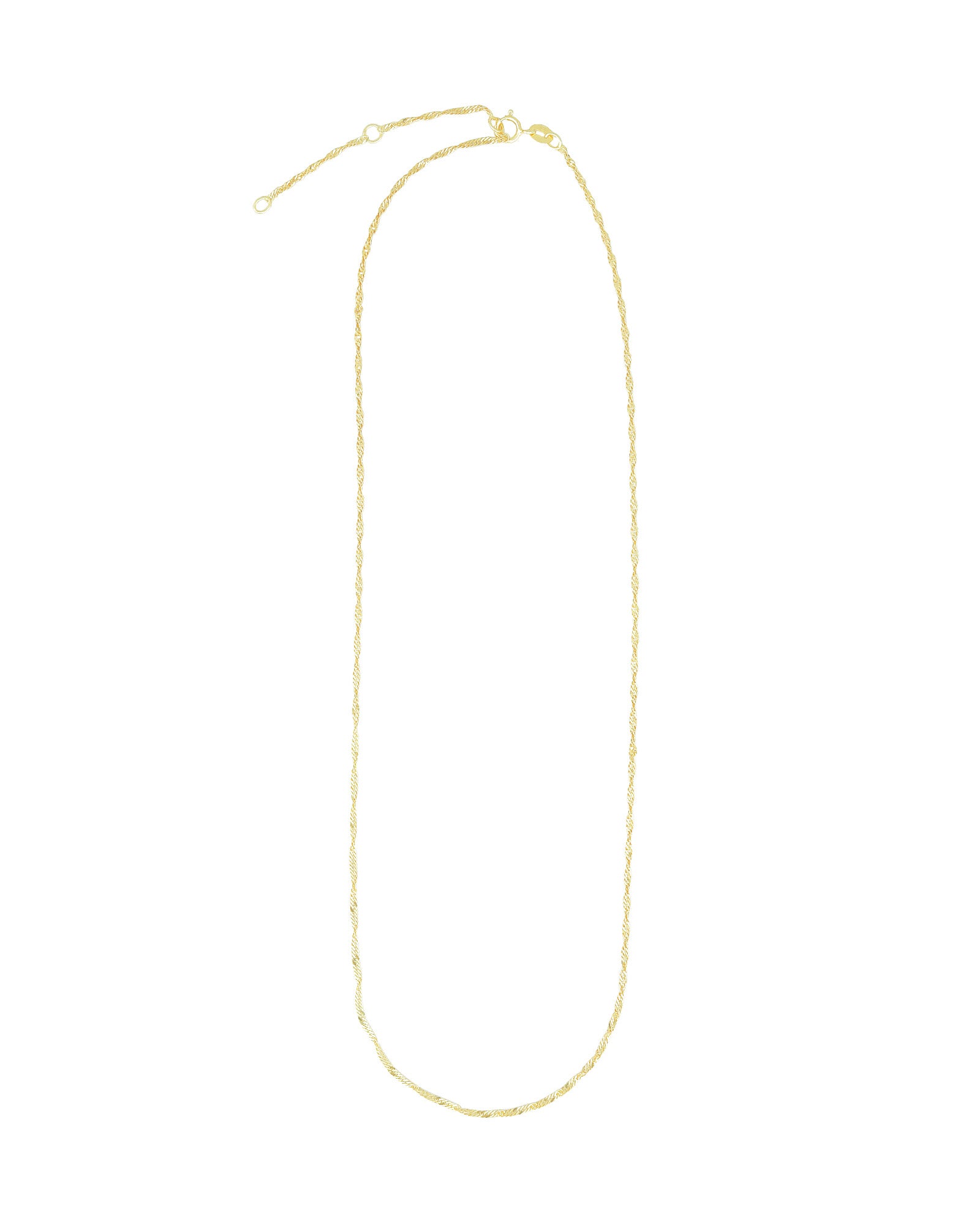 Goldhive-Singapore Chain Necklace-Necklaces-Blue Ruby Jewellery-Vancouver Canada