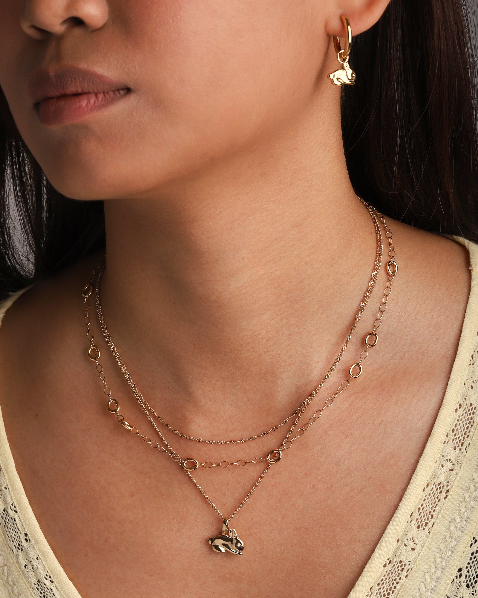 Goldhive-Singapore Chain Necklace-Necklaces-Blue Ruby Jewellery-Vancouver Canada