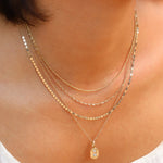 Goldhive-Singapore Chain Necklace-Necklaces-Blue Ruby Jewellery-Vancouver Canada