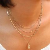 Goldhive-Singapore Chain Necklace-Necklaces-Blue Ruby Jewellery-Vancouver Canada