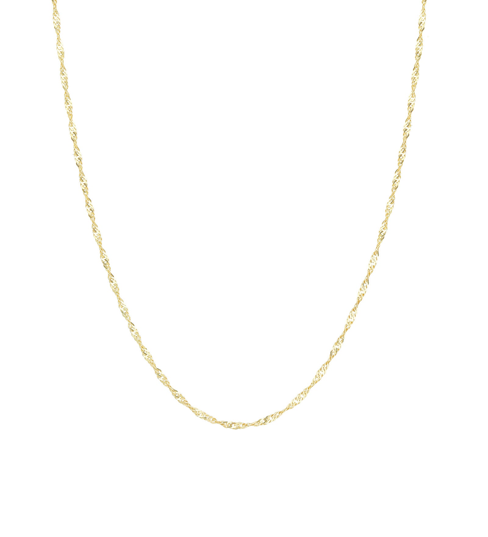 Goldhive-Singapore Chain Necklace-Necklaces-Blue Ruby Jewellery-Vancouver Canada