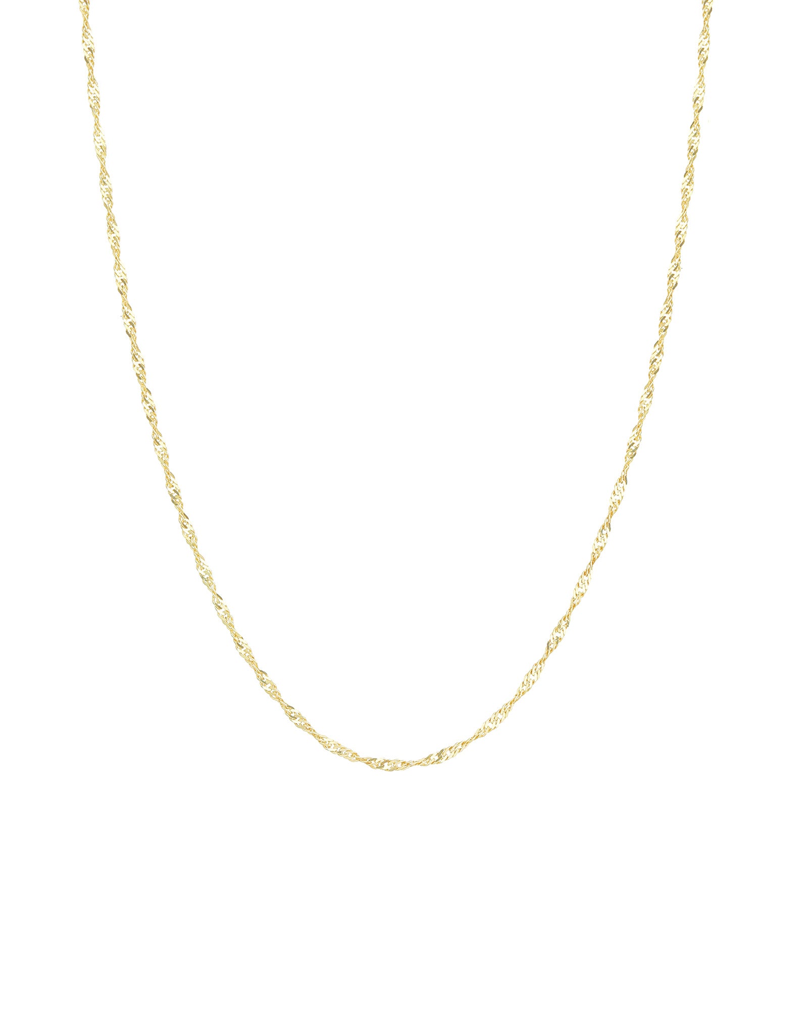 Goldhive-Singapore Chain Necklace-Necklaces-Blue Ruby Jewellery-Vancouver Canada