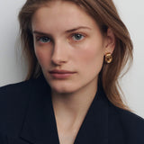 Baby Knot Studs 18k Gold Plated