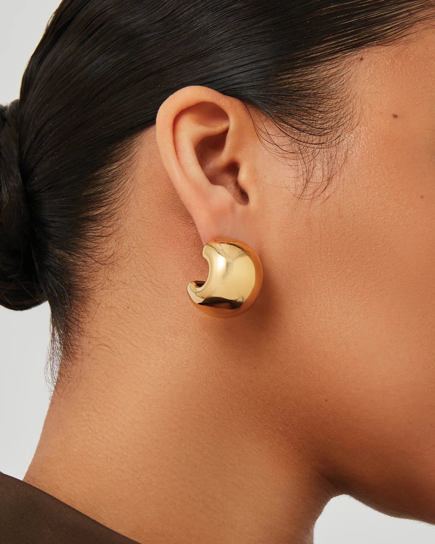Jenny Bird-Gemma Hoops-Earrings-Blue Ruby Jewellery-Vancouver Canada