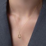 Jenny Bird-Mini Egret Pendant Necklace-Necklaces-Blue Ruby Jewellery-Vancouver Canada