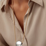 Jenny Bird-Rue Rope Necklace-Necklaces-Blue Ruby Jewellery-Vancouver Canada