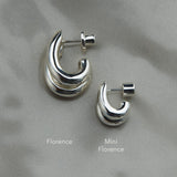 Jenny Bird-Florence Earrings-Earrings-Blue Ruby Jewellery-Vancouver Canada