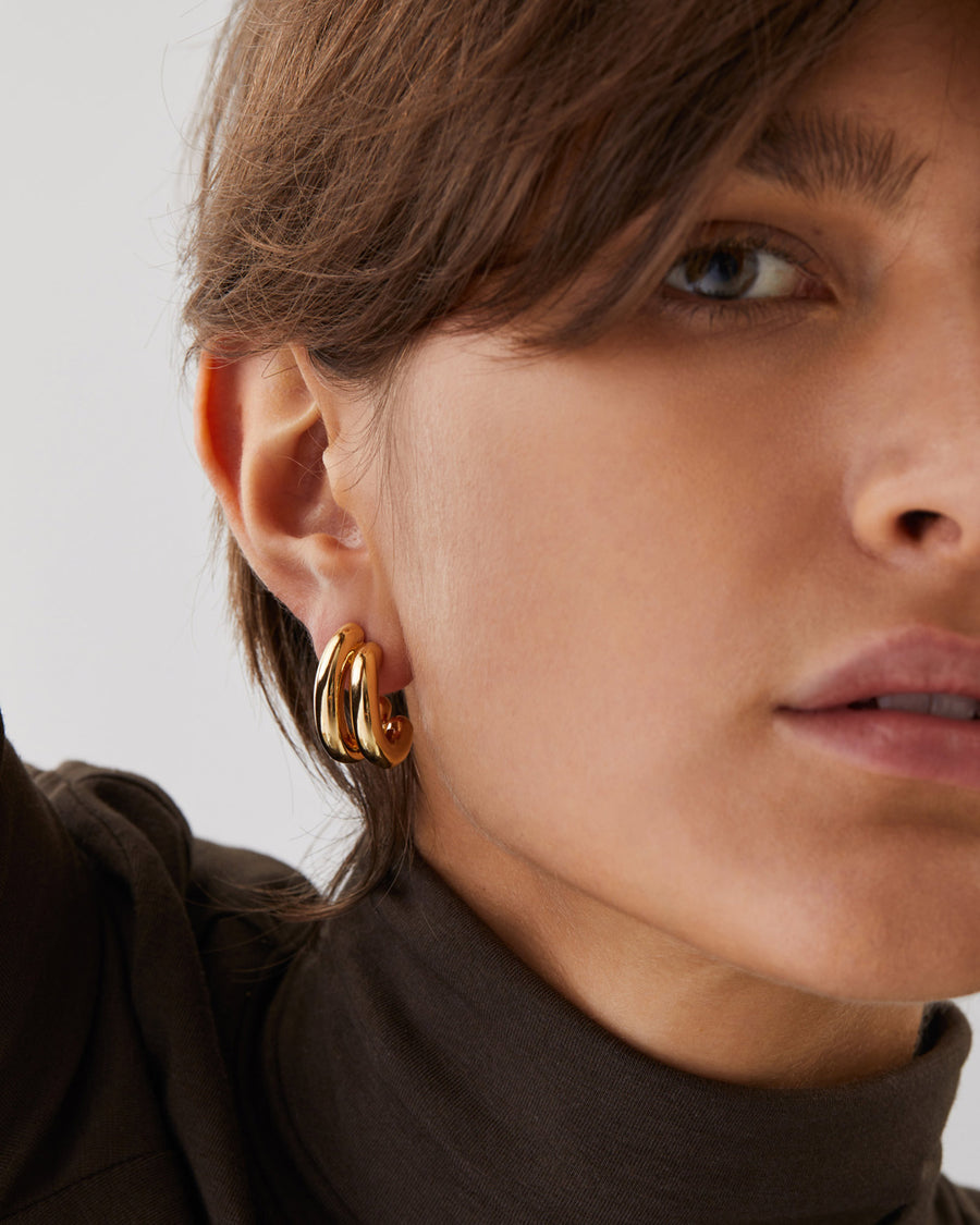 Florence Earrings 14k Gold Plated
