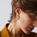 Florence Earrings Silver Plated