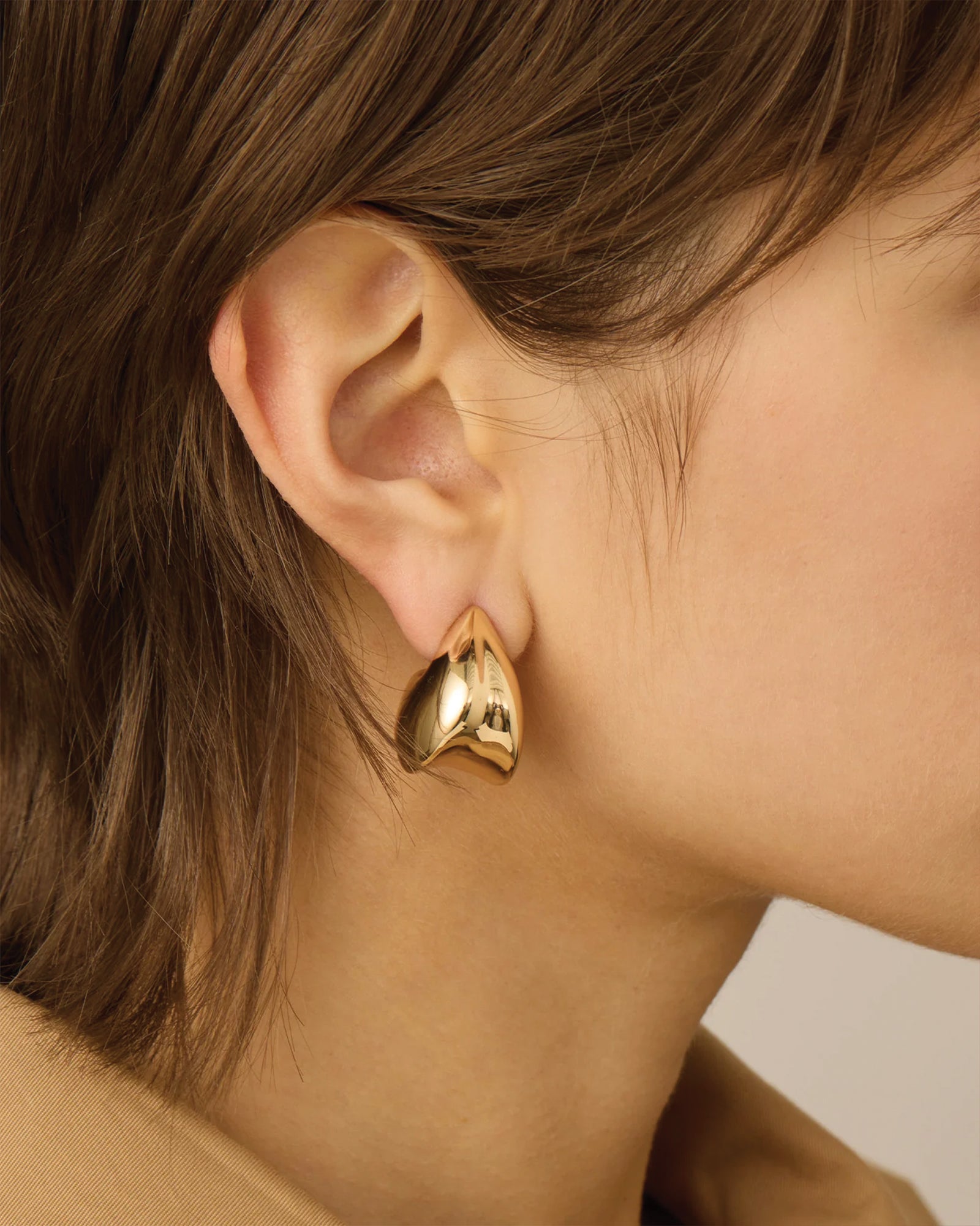 Jenny Bird-Paige Puff Earrings-Earrings-Blue Ruby Jewellery-Vancouver Canada