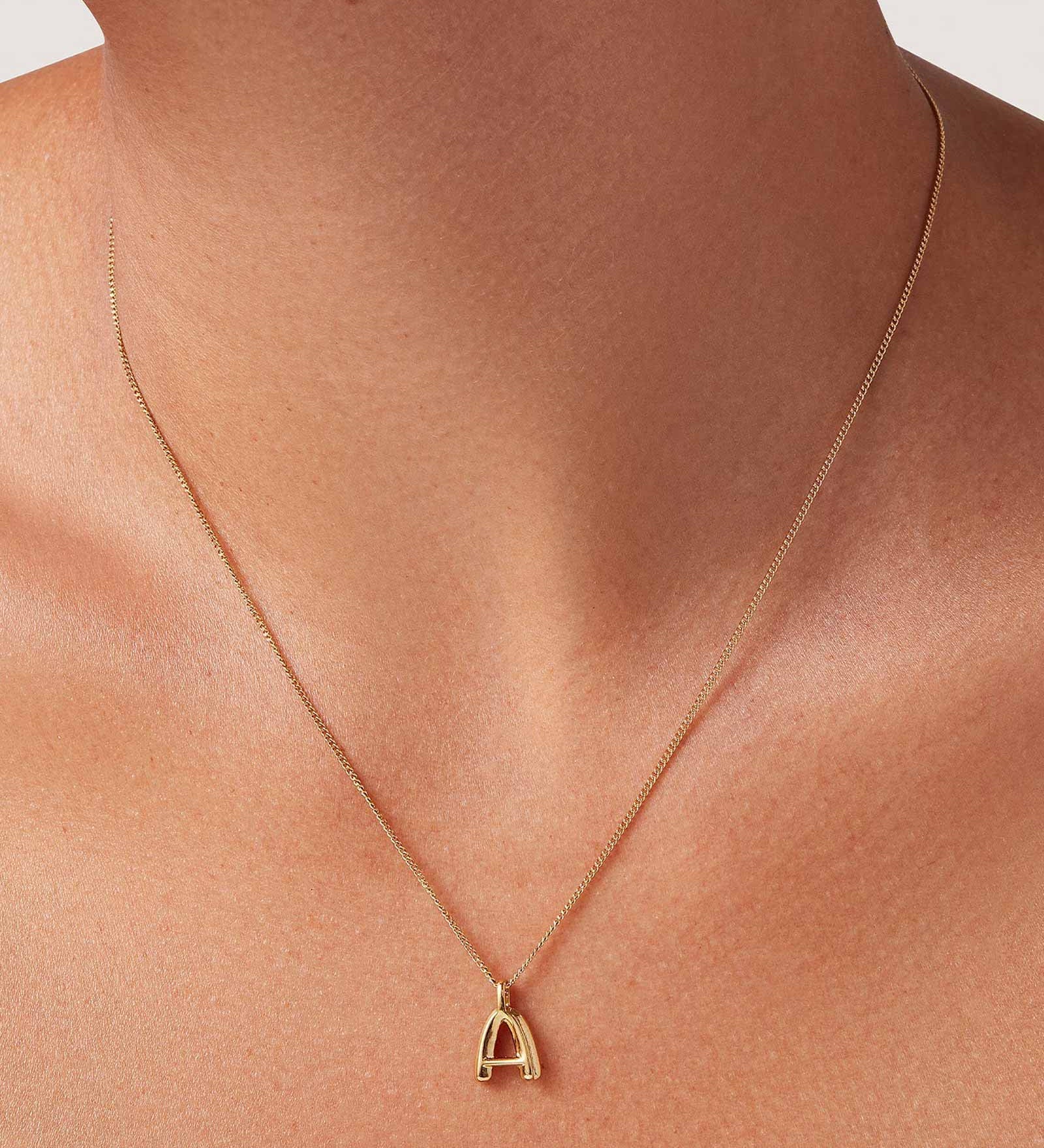 Jenny Bird-Monogram Necklace-Necklaces-Blue Ruby Jewellery-Vancouver Canada