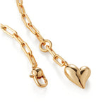 Jenny Bird-Puffy Heart Chain-Necklaces-Blue Ruby Jewellery-Vancouver Canada