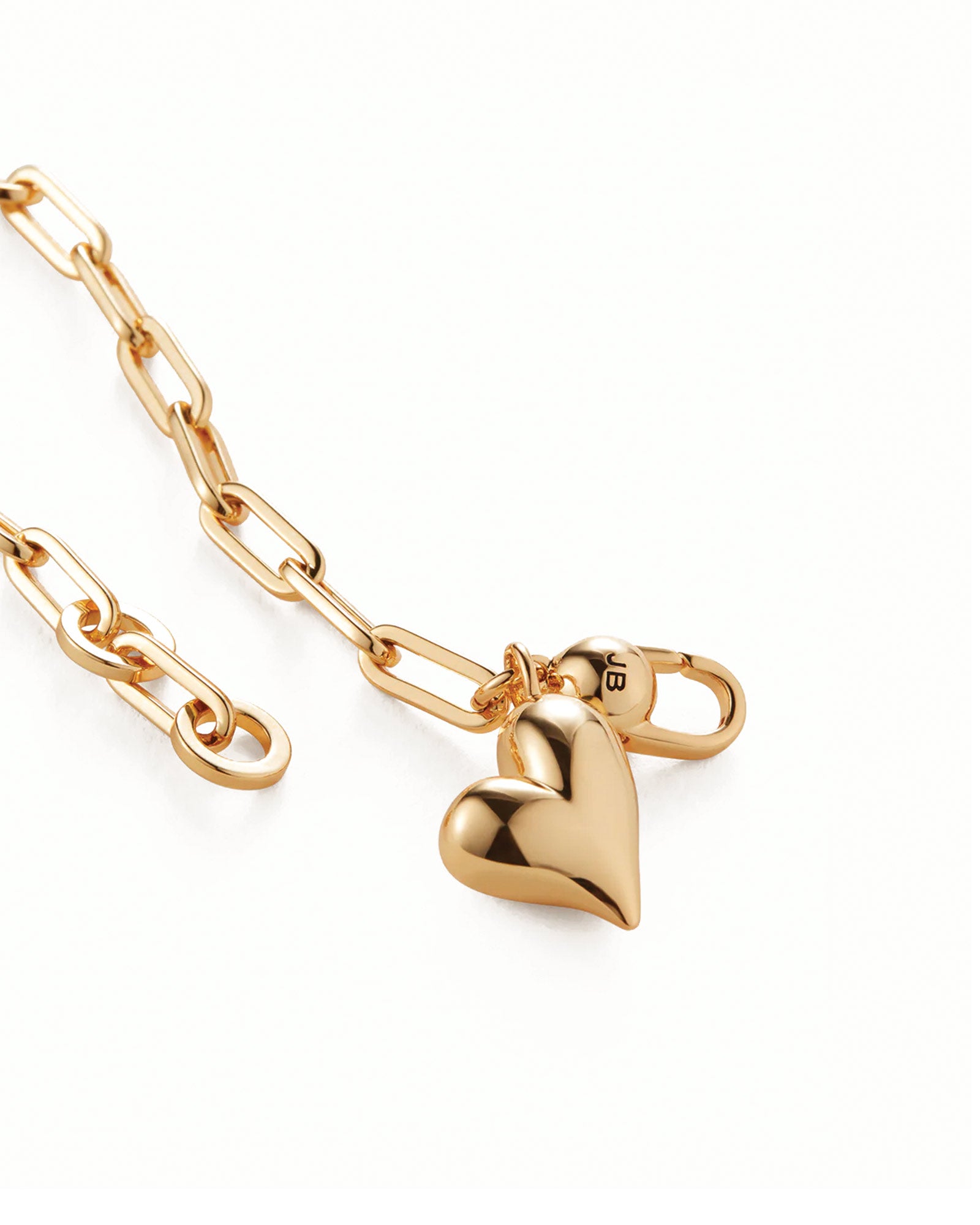 Jenny Bird-Puffy Heart Bracelet-Bracelets-Blue Ruby Jewellery-Vancouver Canada