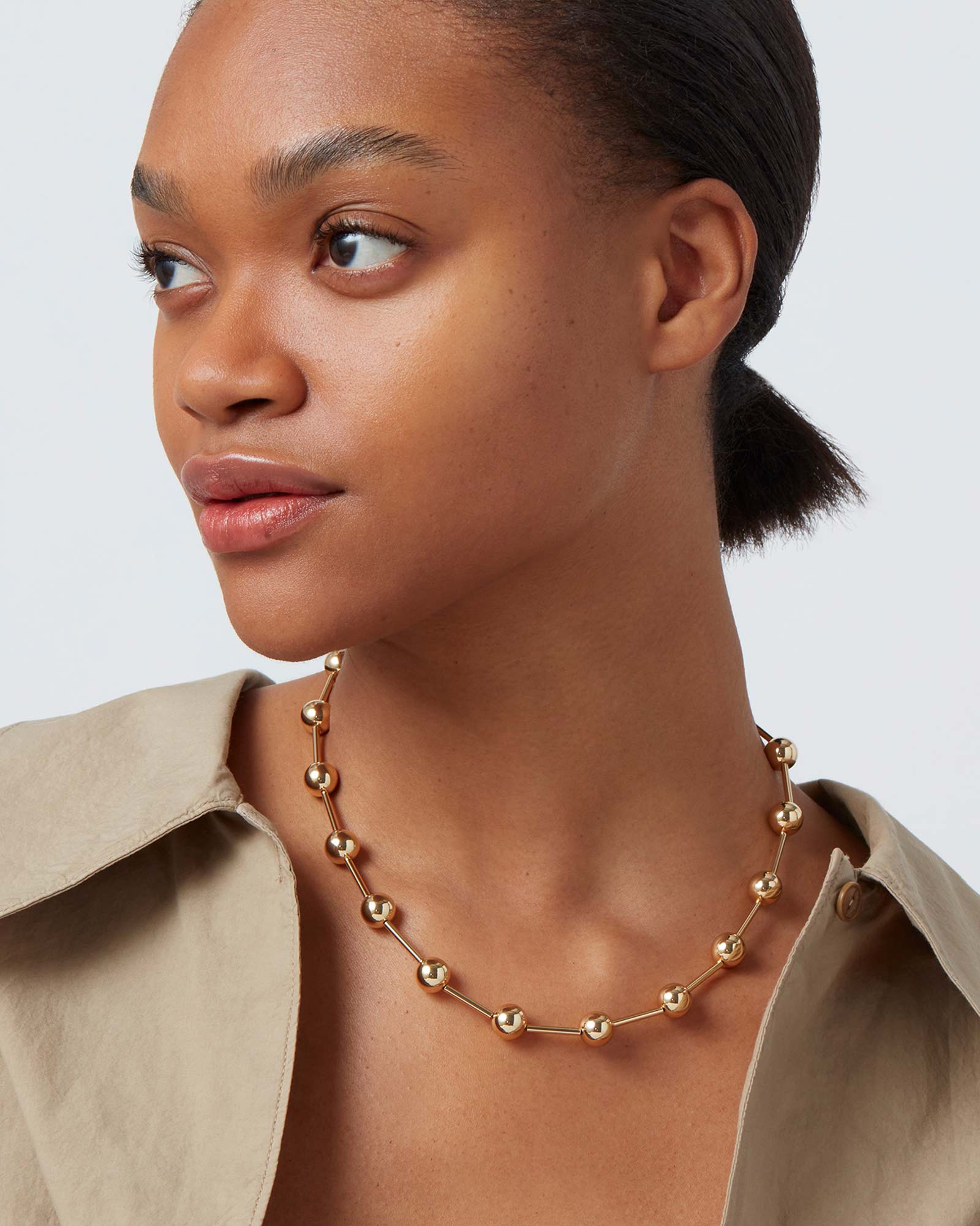 Celeste Necklace 14k Gold Plated,