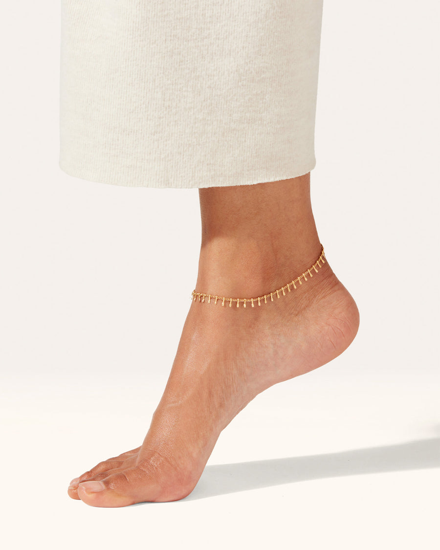 Lumi Anklet 14k Gold Plated