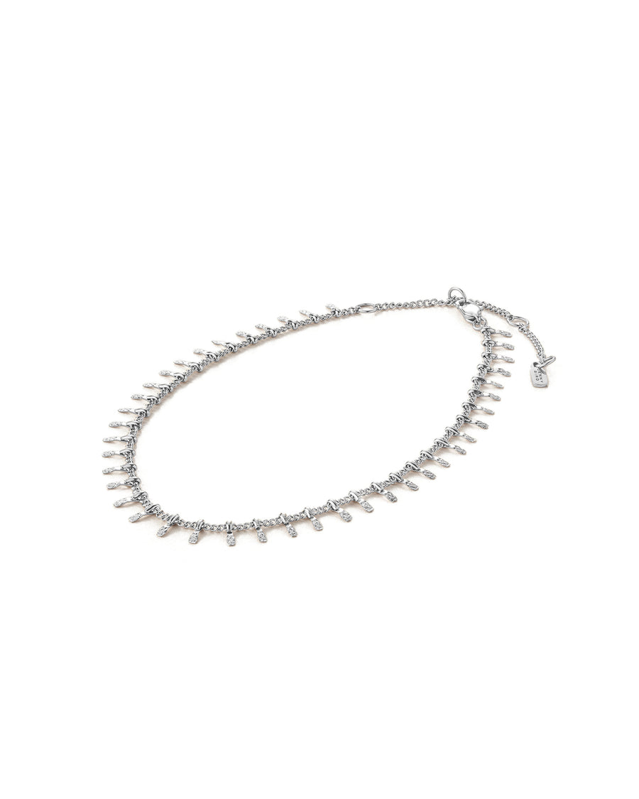 Lumi Anklet Silver Plated