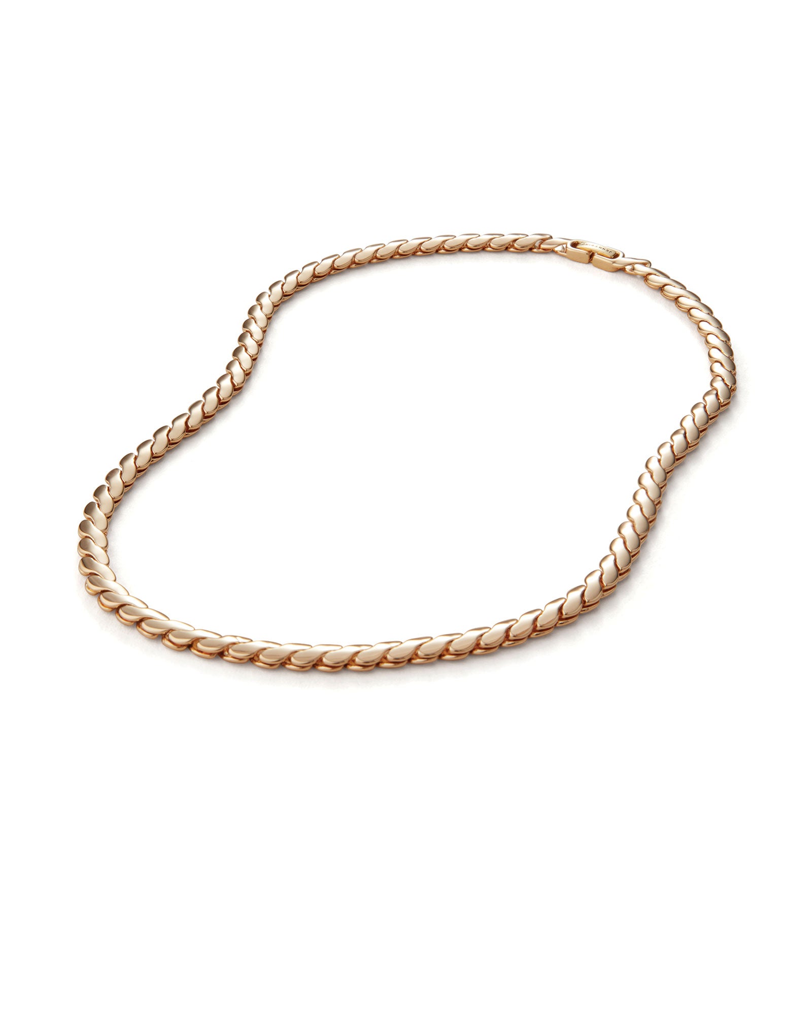 Jenny Bird-Paloma Chain Necklace-Necklaces-14k Gold Plated-Blue Ruby Jewellery-Vancouver Canada