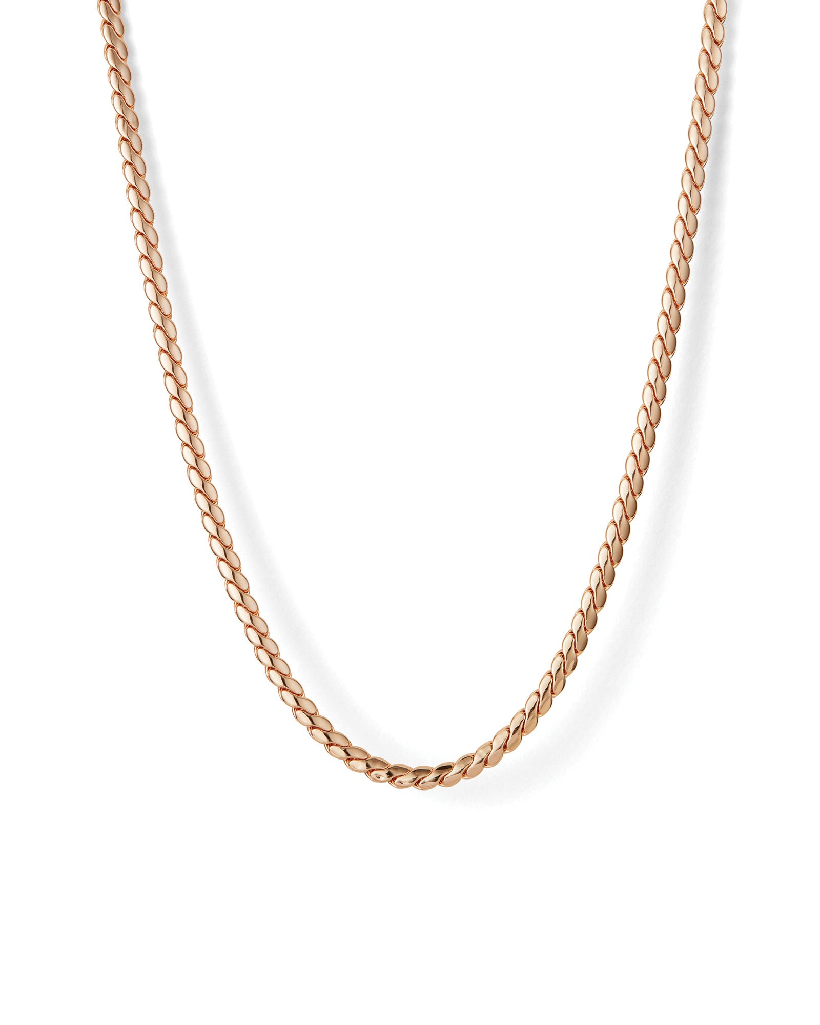 Jenny Bird-Paloma Chain Necklace-Necklaces-14k Gold Plated-Blue Ruby Jewellery-Vancouver Canada