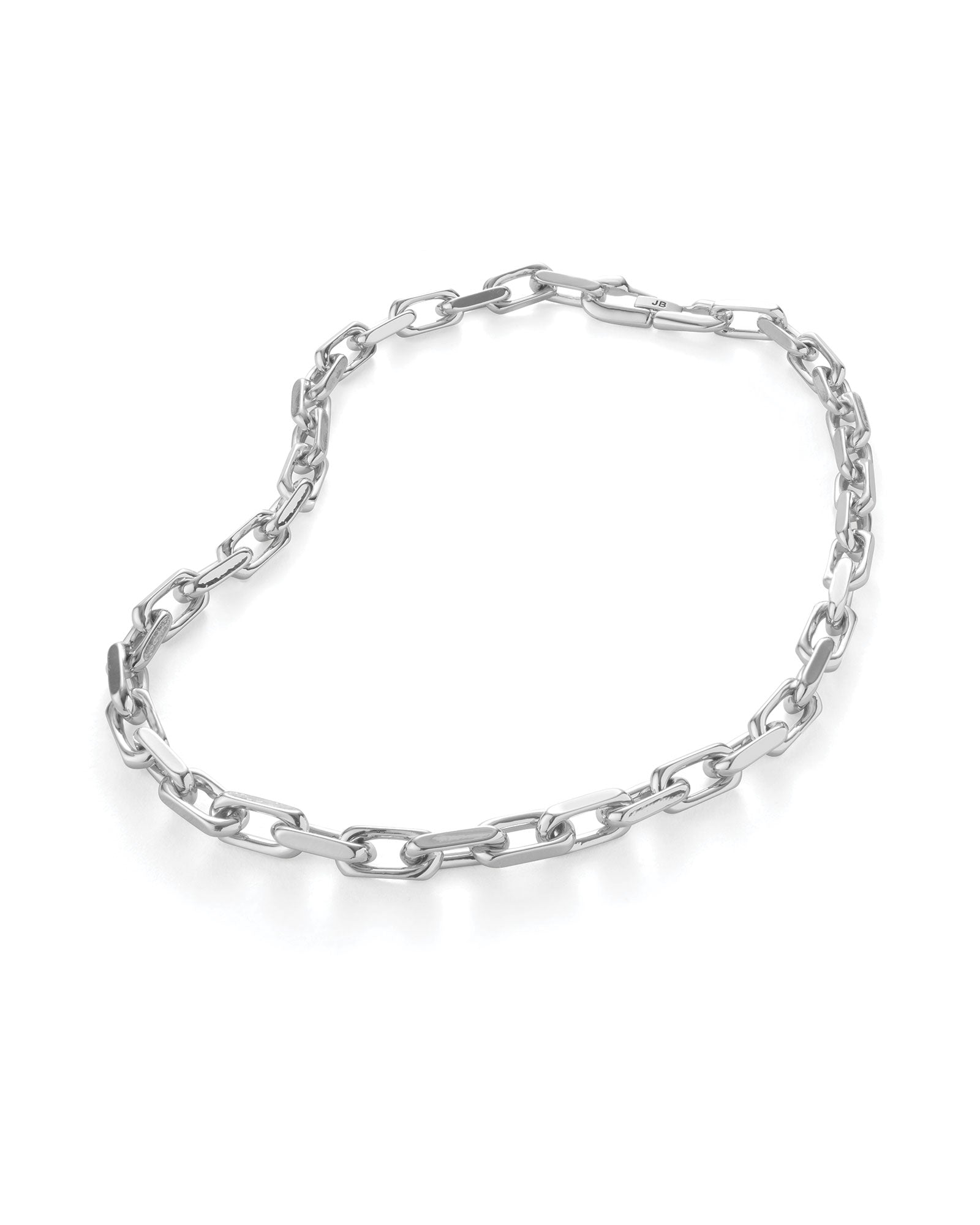 Jenny Bird-Loire Necklace-Necklaces-Silver Plated-Blue Ruby Jewellery-Vancouver Canada