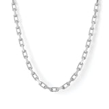 Jenny Bird-Loire Necklace-Necklaces-Silver Plated-Blue Ruby Jewellery-Vancouver Canada