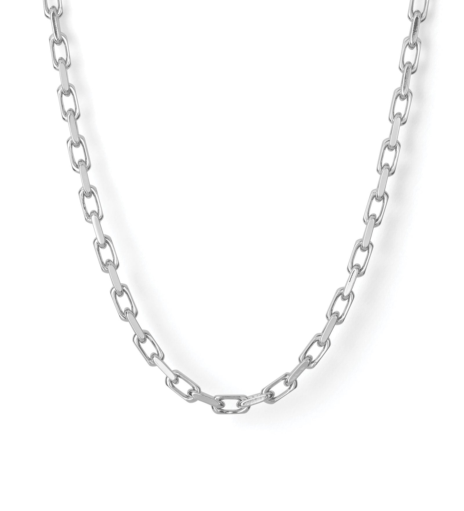 Jenny Bird-Loire Necklace-Necklaces-Silver Plated-Blue Ruby Jewellery-Vancouver Canada