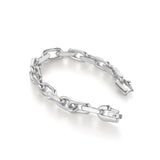 Jenny Bird-Loire Bracelet-Bracelets-Silver Plated-Blue Ruby Jewellery-Vancouver Canada