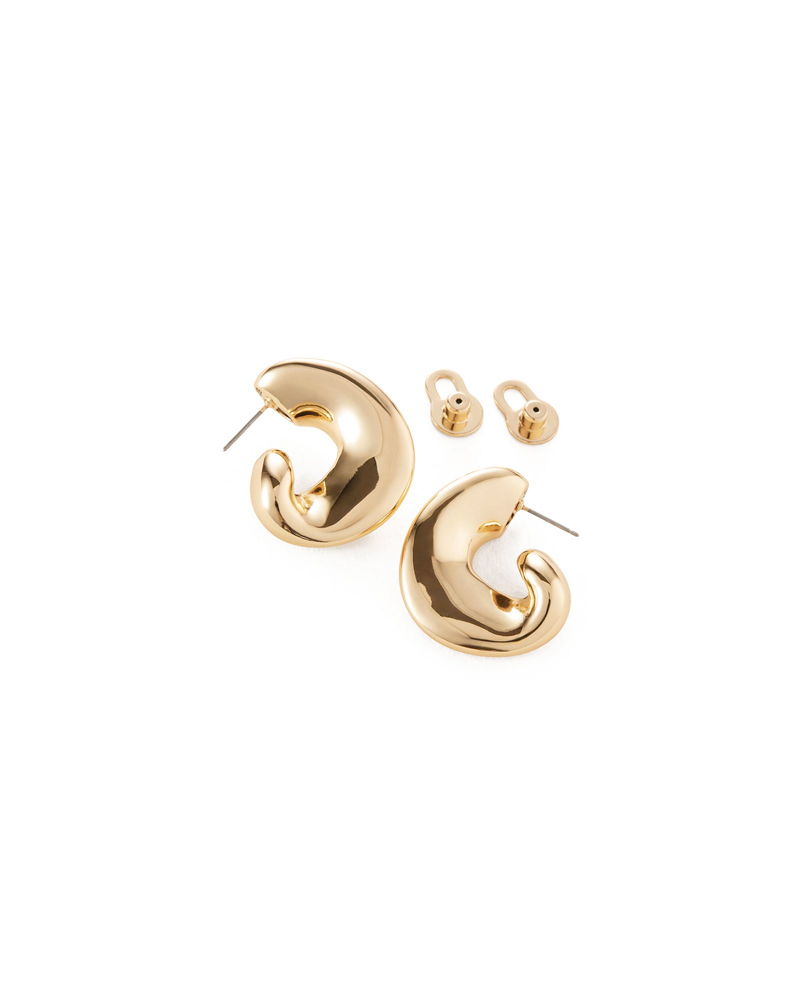 Jenny Bird-Gigi Hoops-Earrings-Blue Ruby Jewellery-Vancouver Canada