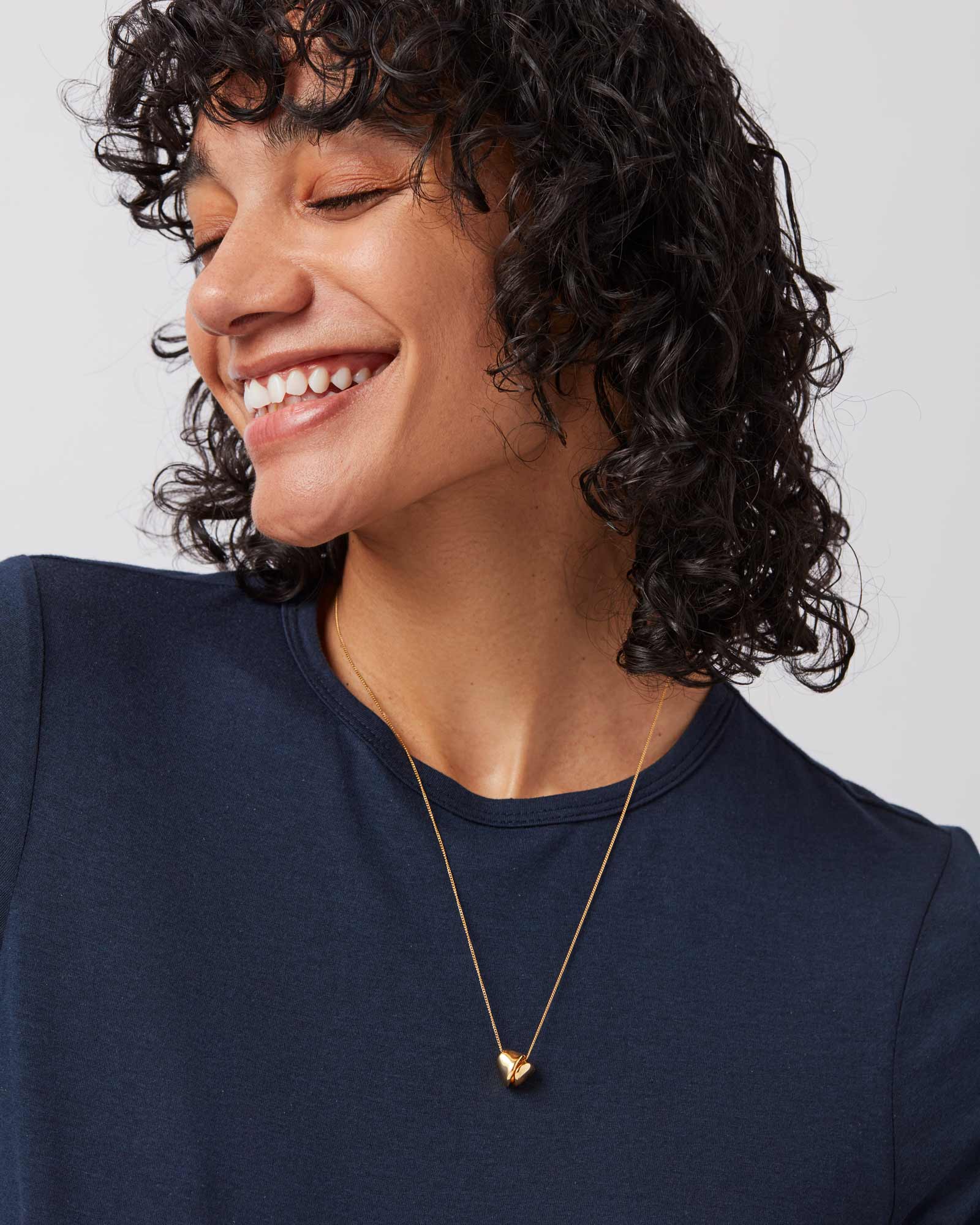Rio Pendant Necklace 14k Gold Plated