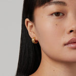 Jenny Bird-Mini Lennon Hoops-Earrings-Blue Ruby Jewellery-Vancouver Canada