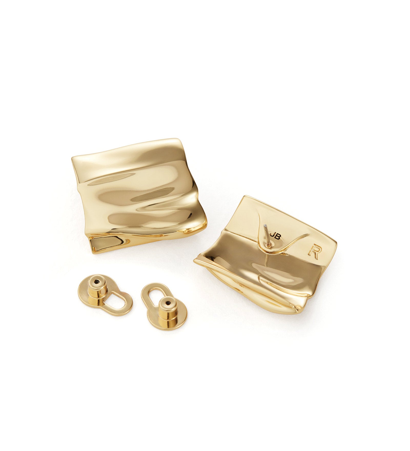 Sundra Earrings 14k Gold Dipped Brass