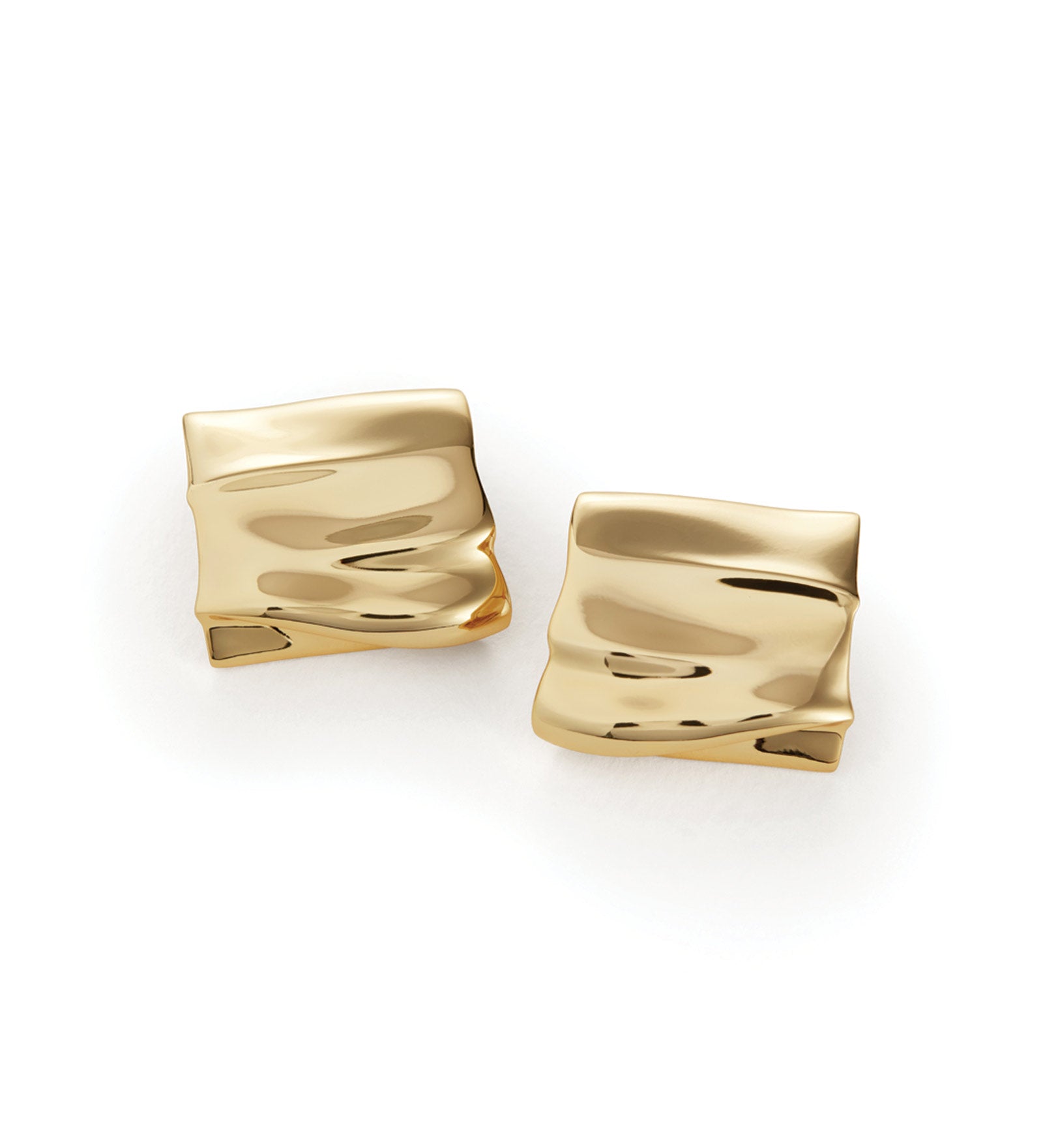 Sundra Earrings 14k Gold Dipped Brass