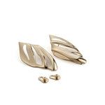 The Kites Earring Gold Tone Dipped