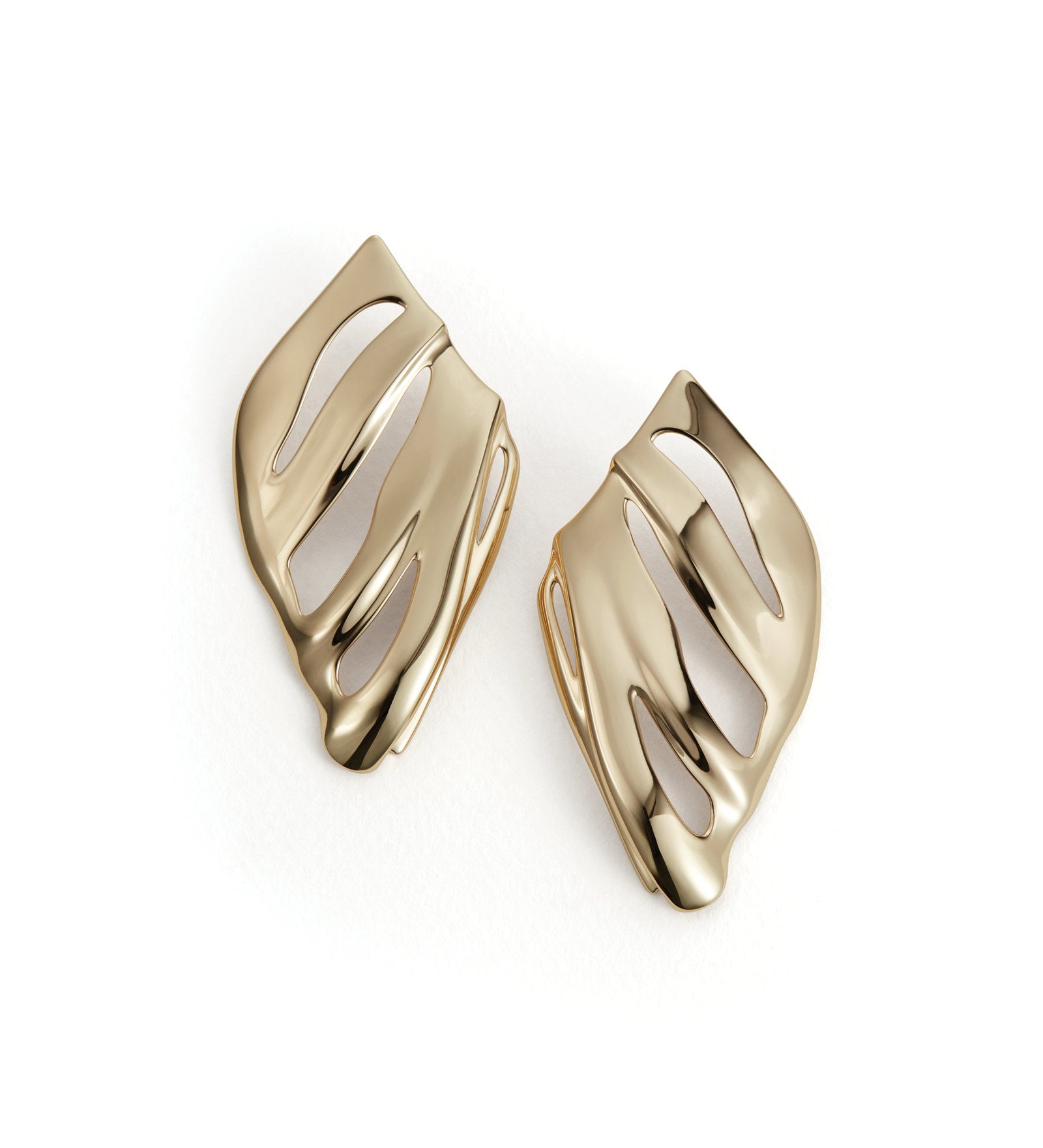The Kites Earring Gold Tone Dipped