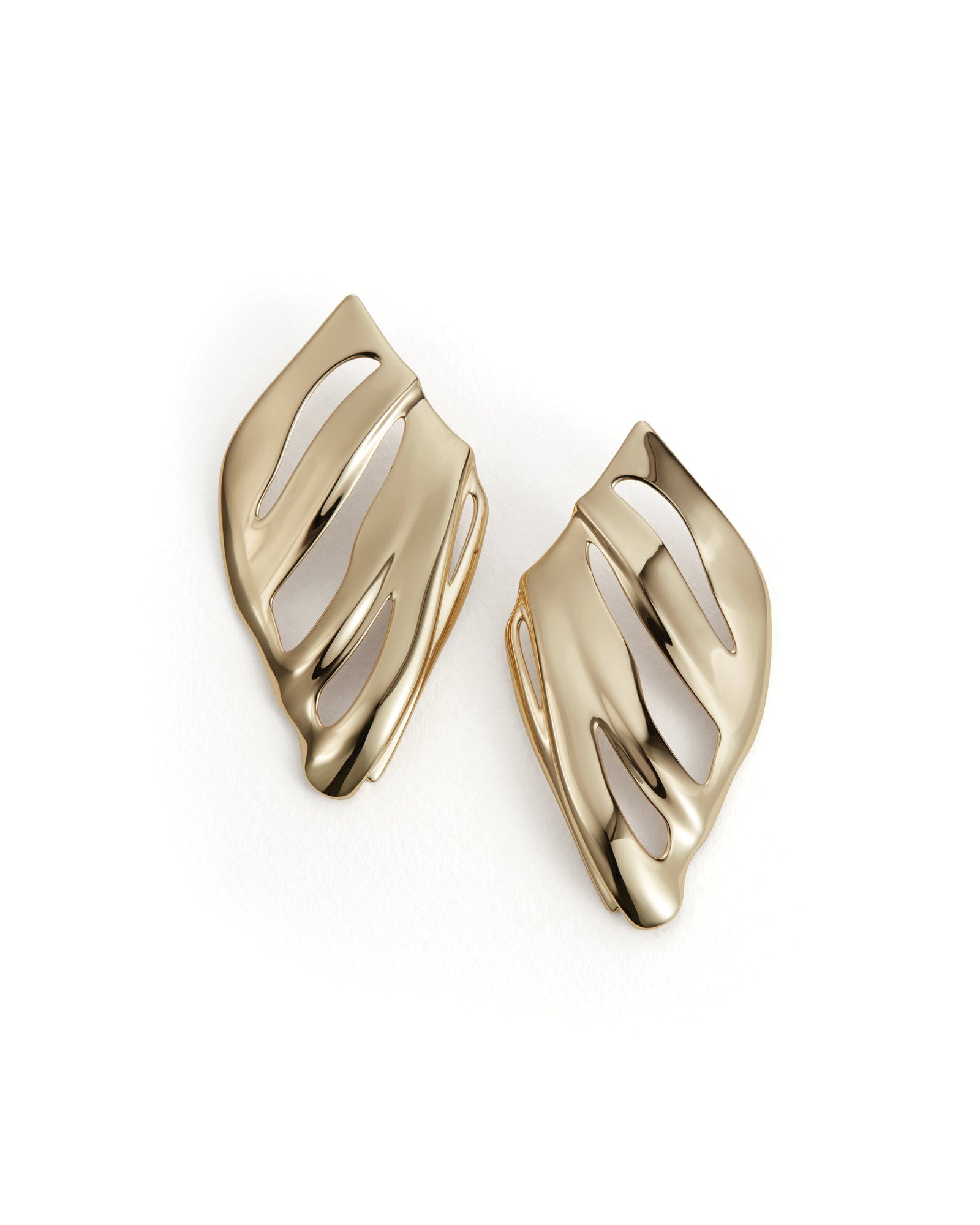 The Kites Earring Gold Tone Dipped