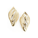 Jenny Bird-The Kites Earring-Earrings-Gold Tone Dipped-Blue Ruby Jewellery-Vancouver Canada