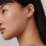 Leona Ear Cuff 14k Gold Dipped Brass