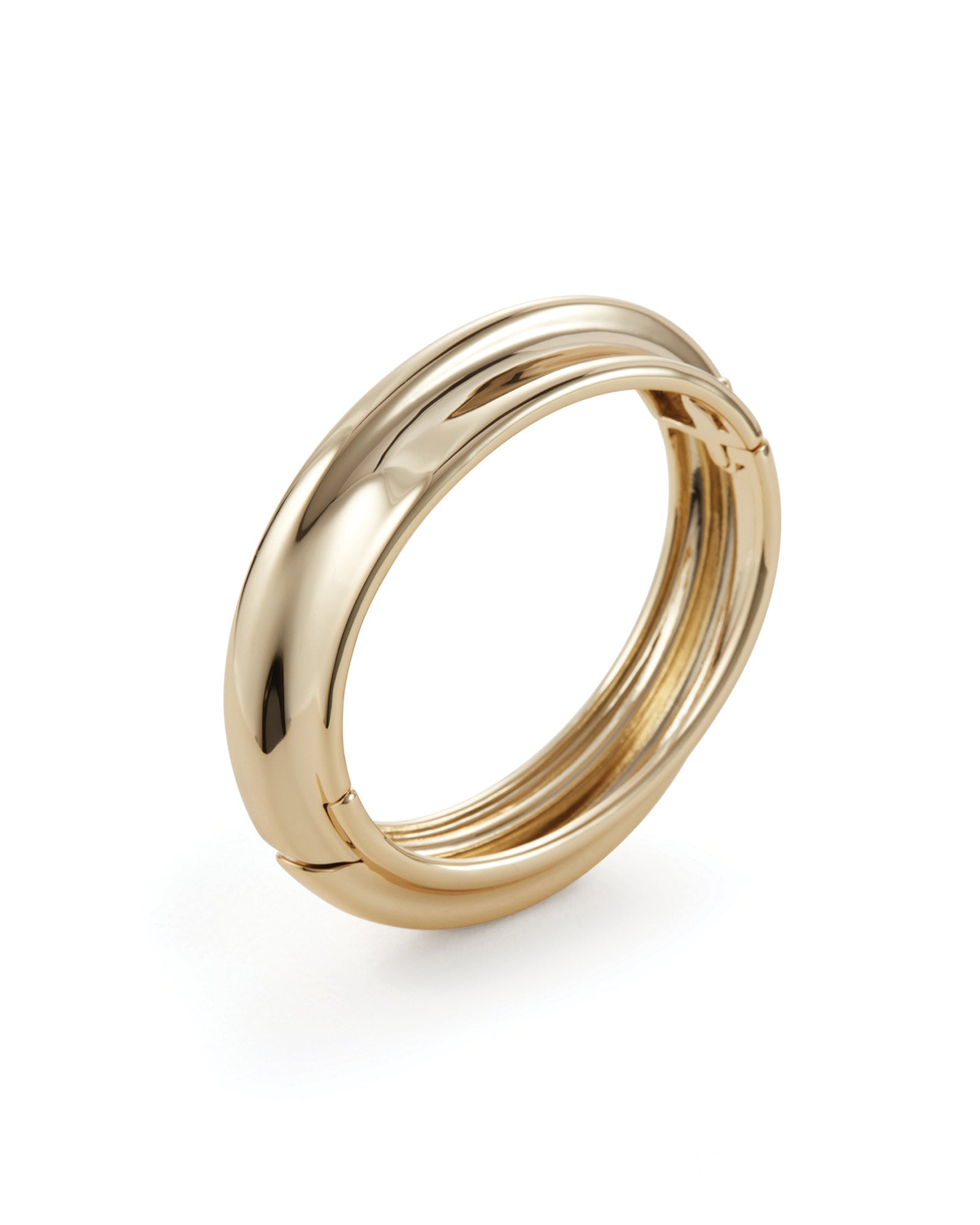 Lennon Bangle Gold Tone Dipped