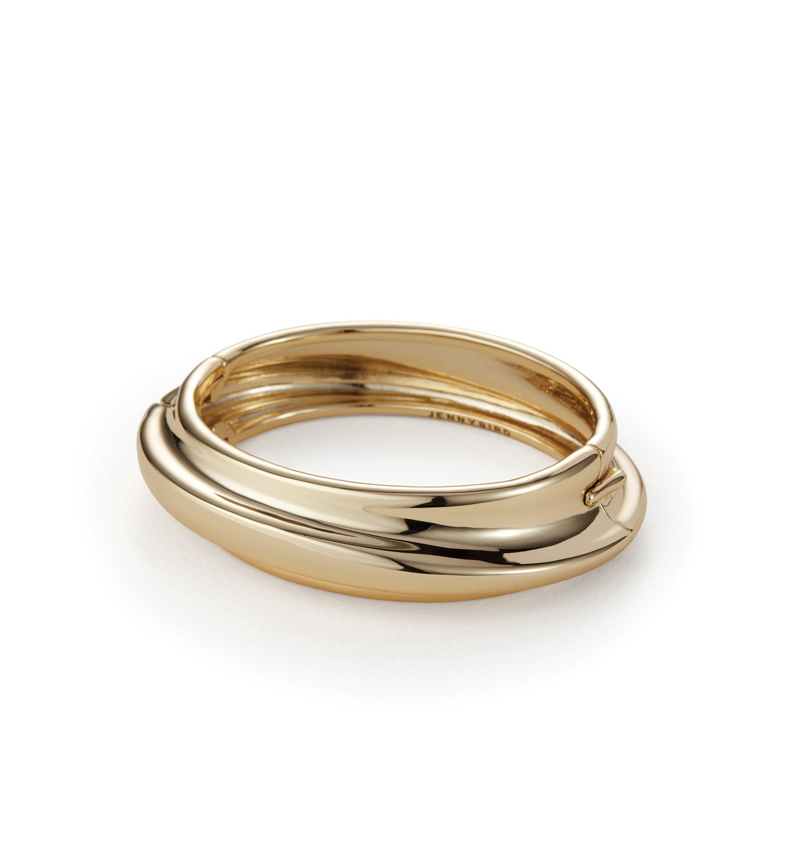 Lennon Bangle Gold Tone Dipped