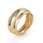 Lennon Mega Bangle Gold Tone Dipped