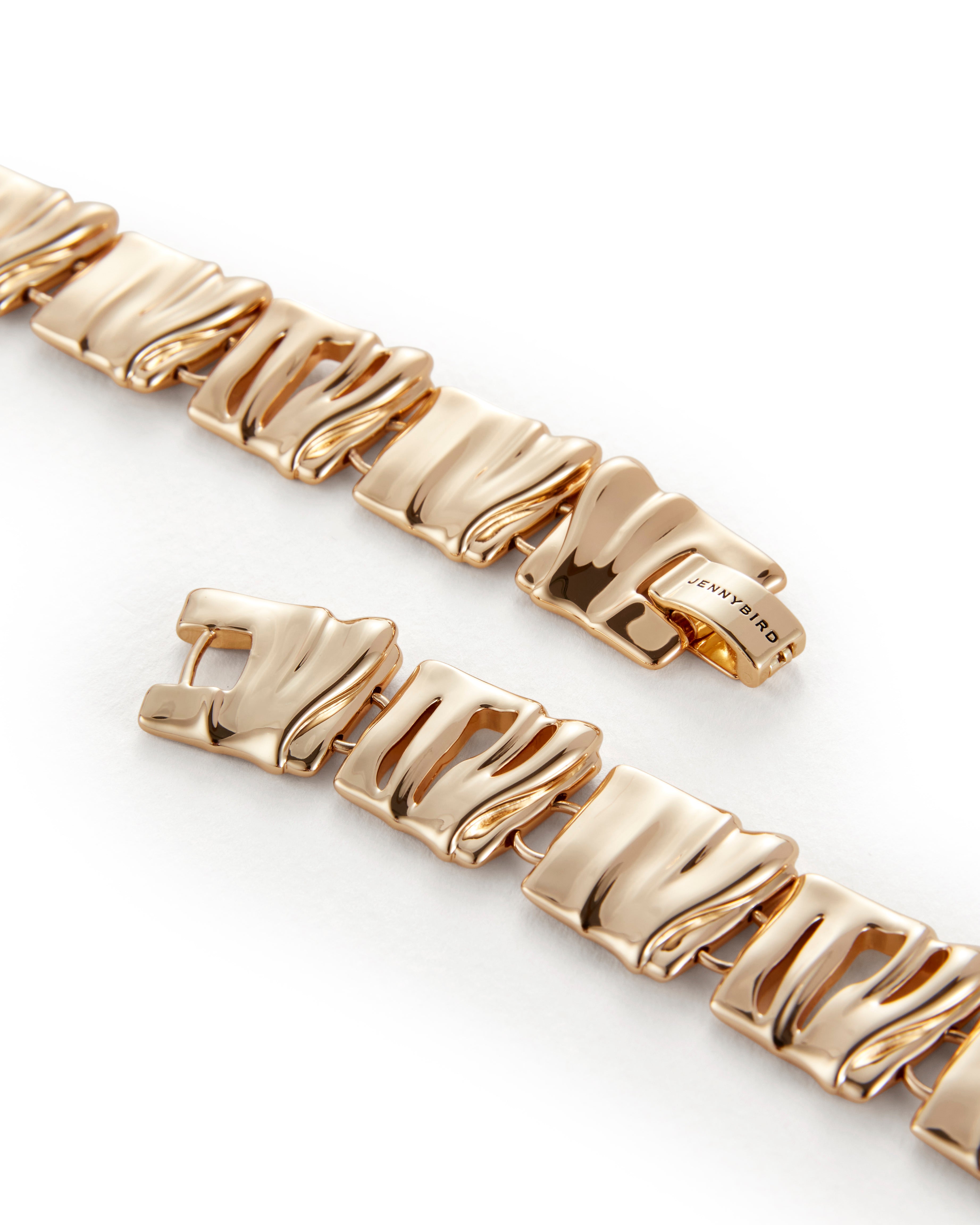 Sundra Collar Gold Tone Dipped