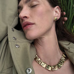 Sundra Collar Gold Tone Dipped