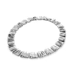 Sundra Collar Silver Dipped Brass
