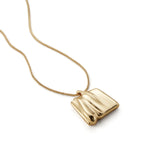 Sundra Pendant Necklace 14k Gold Dipped Brass